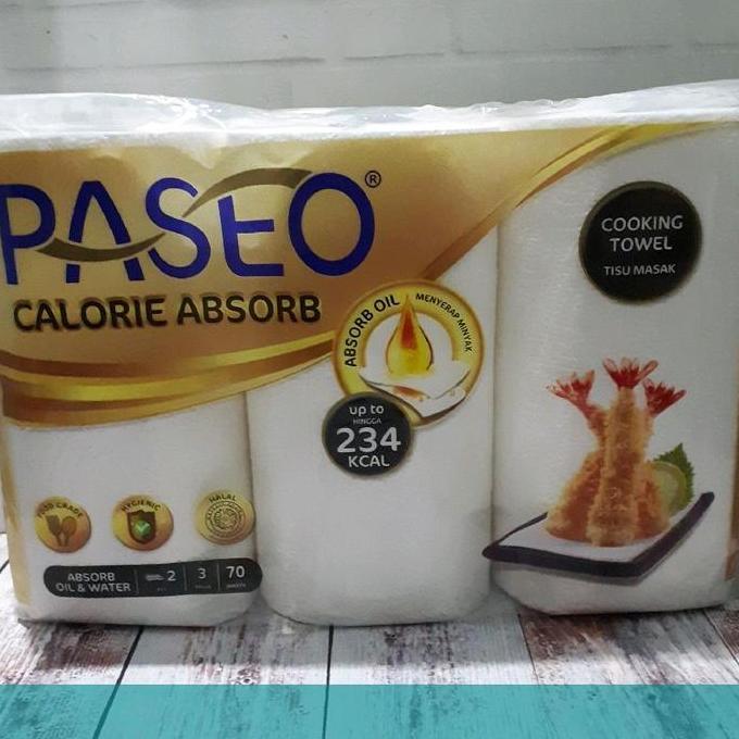 Clrx- Tissue Tissu Tisue Dapur Kitchen Cooking Towel Paseo Calorie Absord