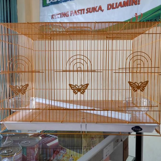 BEBAS ONGKIR - Boom TEMPAT-KANDANG-KURUNGAN BURUNG KOTAK MERK BOOM 60 x 40 x 40 cm Terpercaya untuk 