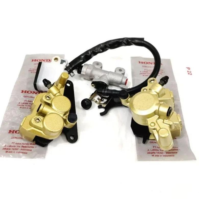 kaliper depan belakang+master rem belakang Supra x 125