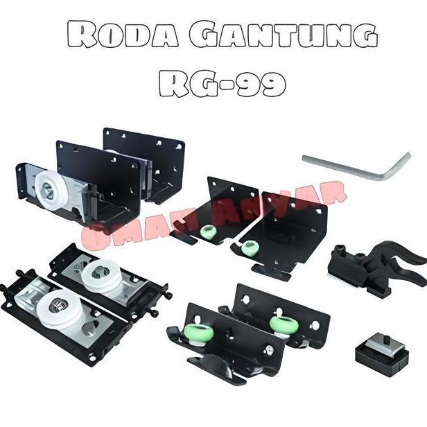 Roda Sliding Pintu Gantung Geser Huben RG 99 RG 77 RG 100