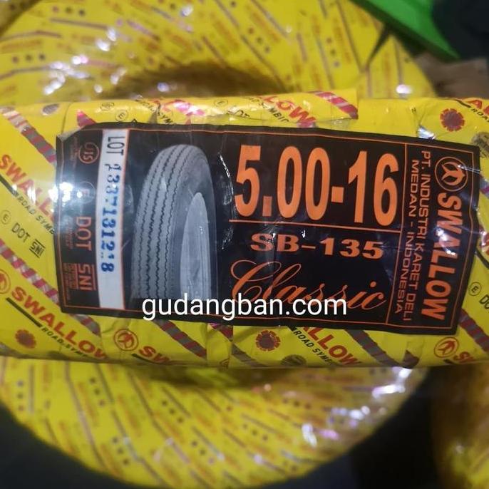 Ban Swallow 500-16 Classic Sb 135 Ban Motor Ring 16 Harga Spesial