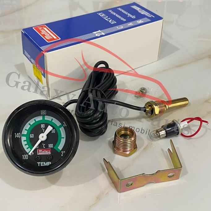 Water temperature gauge meter suhu panas air radiator mobil