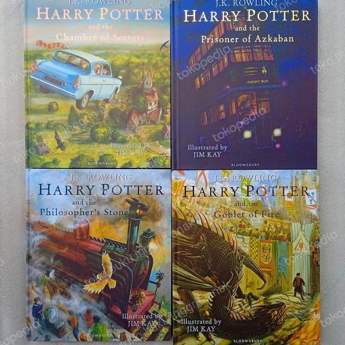 Harry potter illustrated version hard cover