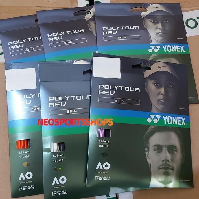 Senar Raket Tenis Yonex Polytour Rev