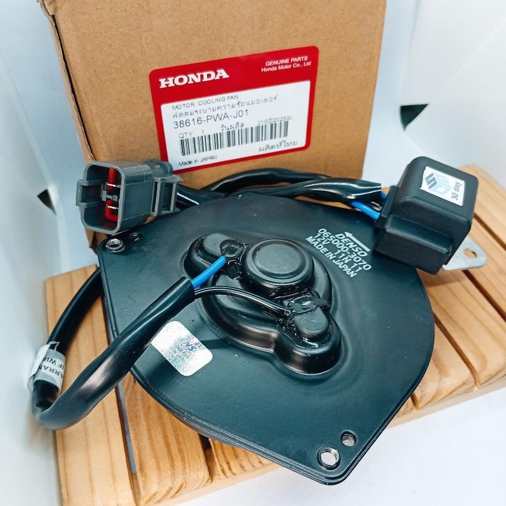 Motor Fan AC Motor Extra Fan 38616-PWA-J01 Honda Jazz GD3 Accord Maestro Accord Cielo Accord S84 Vti