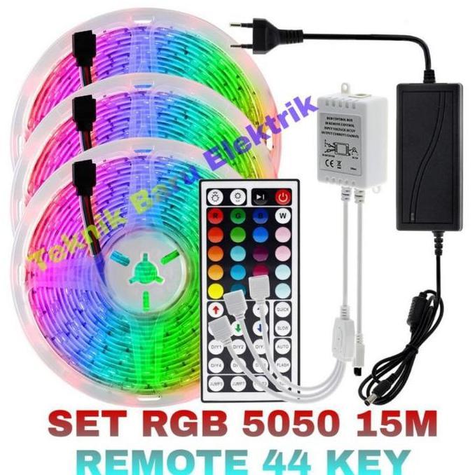 Expert- Paket LED STRIP RGB 15M SMD 5050 3528 2835 IP44 OUTDOOR