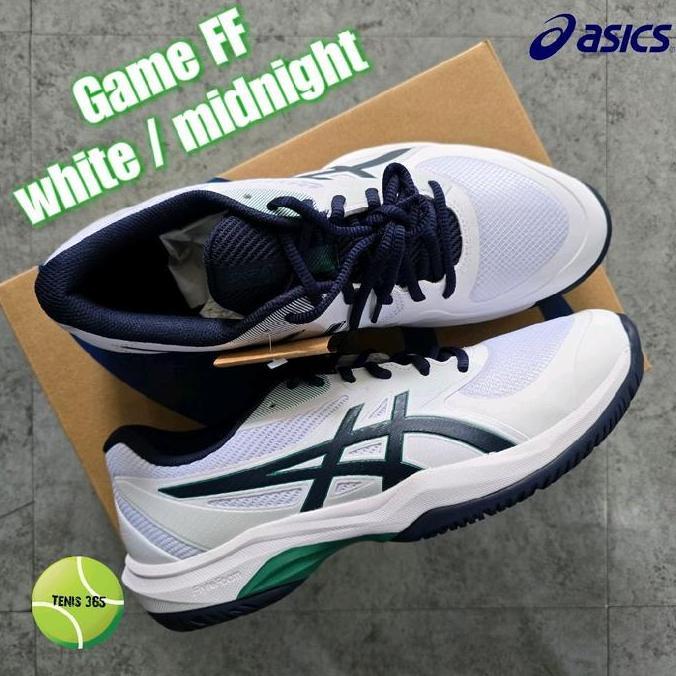 Sepatu Tenis Asics Game FF - White / Midnight