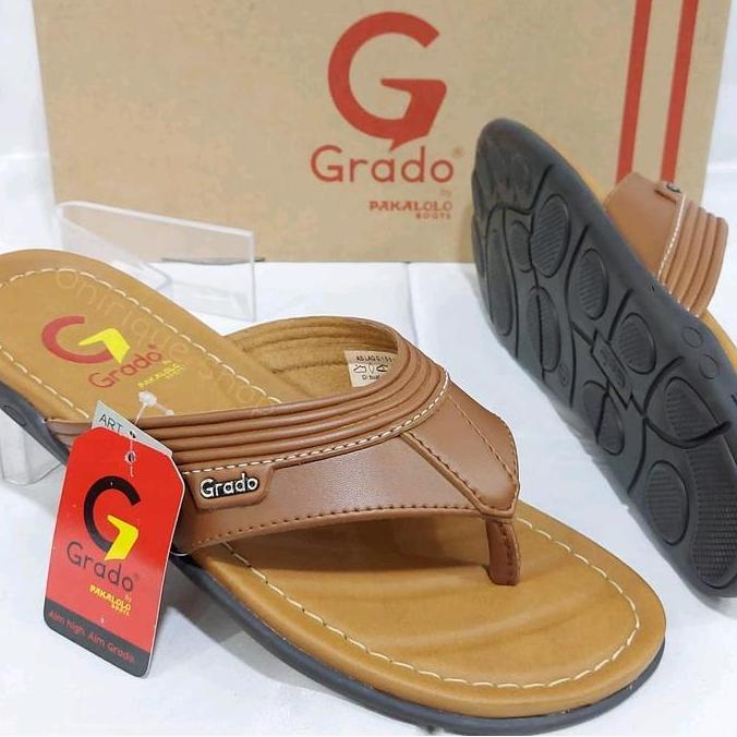 PROMO DISKON - SANDAL  PRIA GRADO BY PAKALOLO 1051  ORIGINAL priamurah