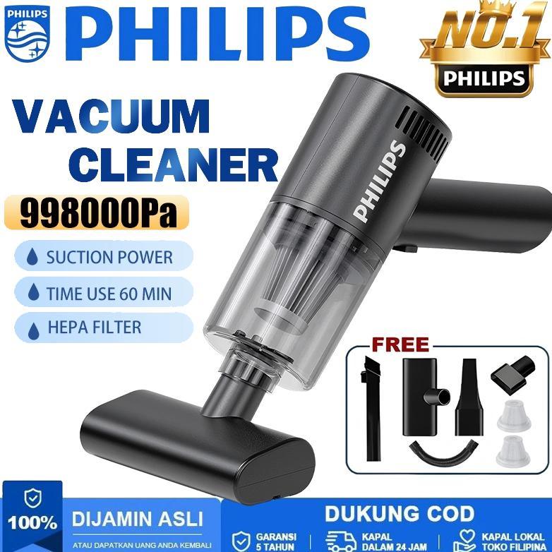 new philips vacuum cleaner 998000 pa vakum 5 ln 1 penghisap debu mobil wireless kasur penyedot debu 