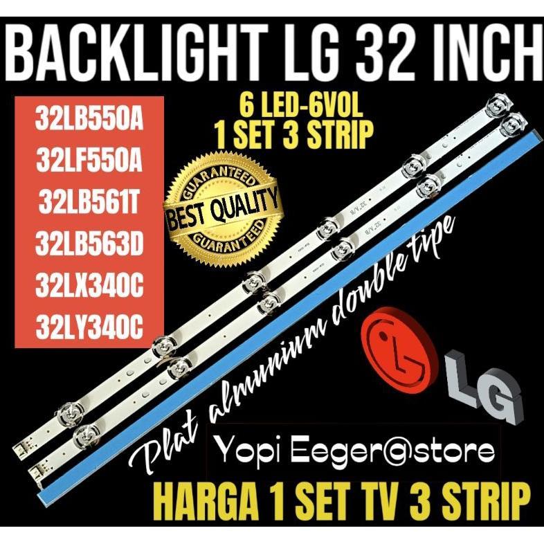 NEW PROMO BACKLIGHT TV LCD LED LG 32 INCH 32LB550A-32LF550A-32LY340C--32LX340C-32LB563D-32LB561T BAC