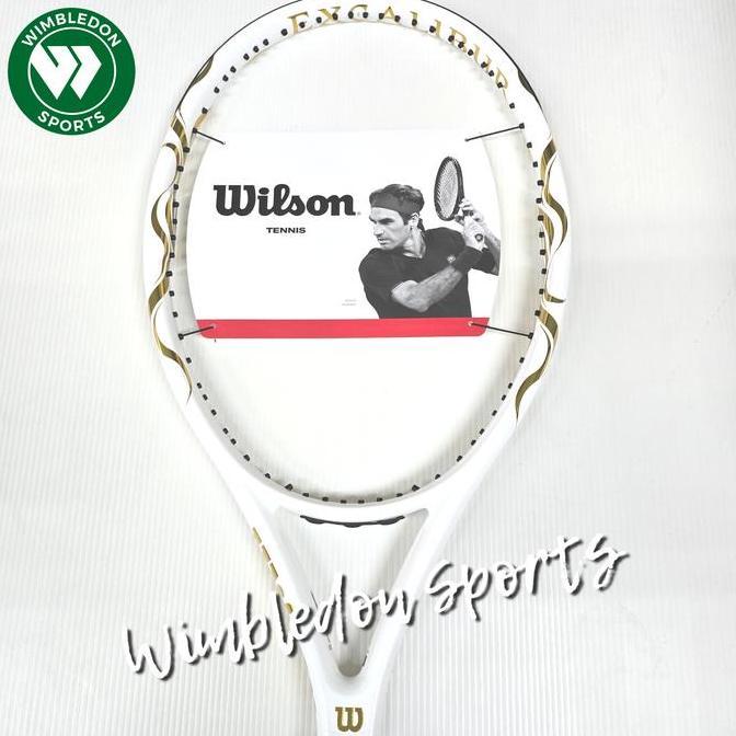 NEW Raket Wilson EXCALIBUR WHITE GOLD LIMITED EDITION / EXCALIBUR WHITE 115 WILSON RACKET