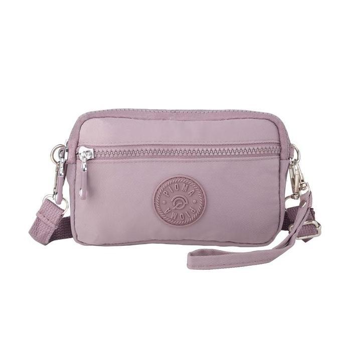 KUDALIAR724 - PIOMA EVELINE TAS SELEMPANG MINI 4 RESLETING - DOMPET HP SELEMPANG
