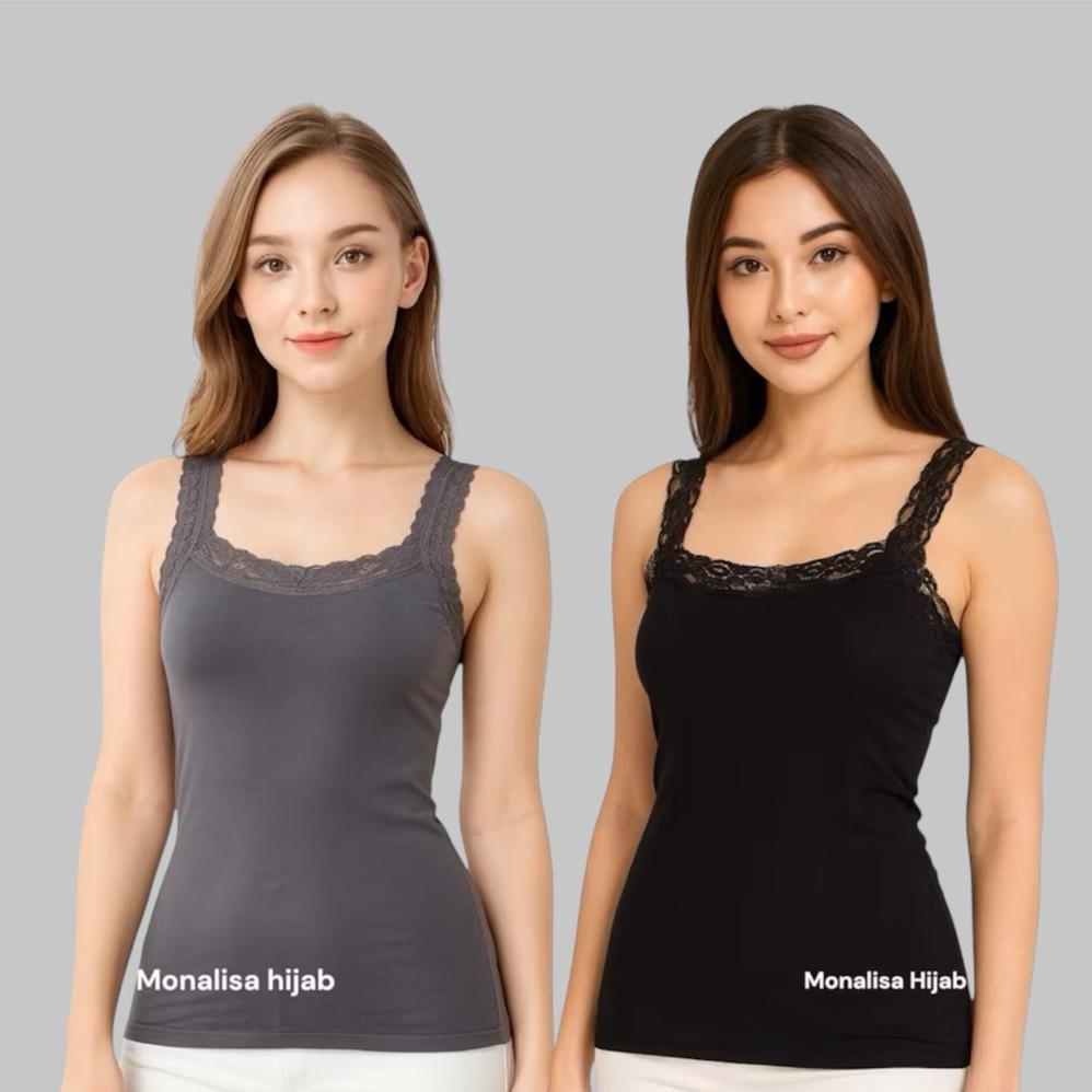 Berkah Mitra - Tantop Renda Wanita | Camisol Renda | Singlet Wanita Renda