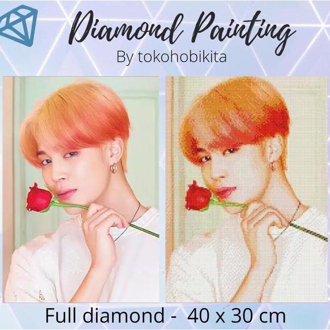 Diy Diamond Painting Bts Full Diamond - Bts Jimin Kode 289