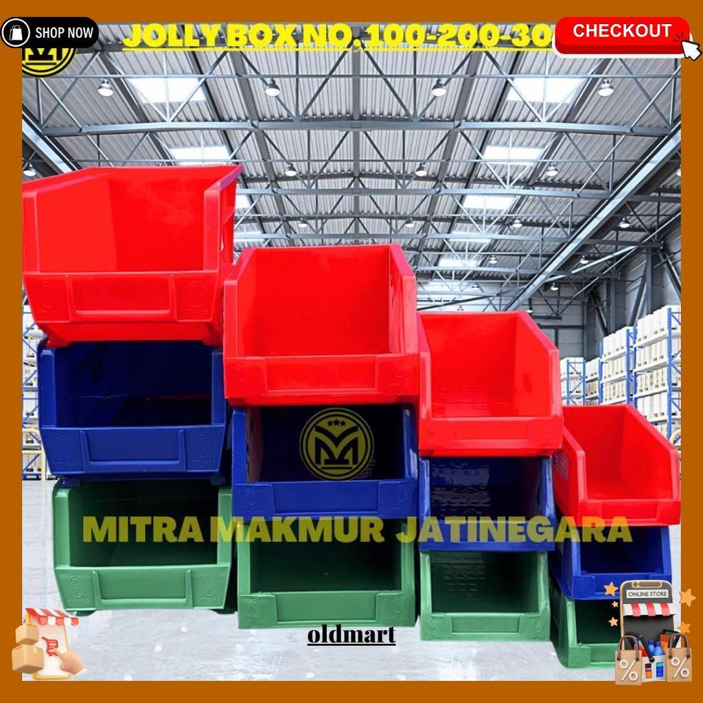 Kotak Box Aksesoris / Jolly Box Baut / Container Box Jolly Yth 100 200 300 400 Termurah Banget