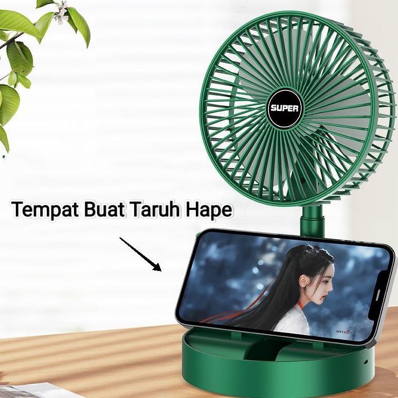 Pengiriman Cepat [Bisa Cod] Kipas Angin Lipat / Kipas Meja / Kipas Angin Portable Putar 180 Portable