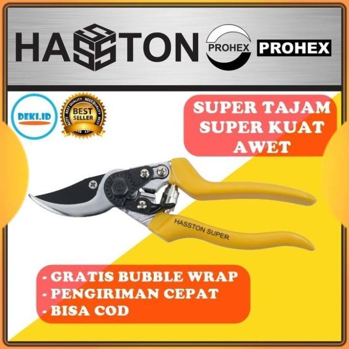 Plnt- Gunting Dahan Prohex Hasston 1353-002 Ranting Bunga Tanaman Pohon