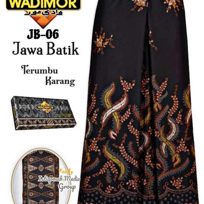 Syukron- Sarung Wadimor Batik Jawa Wd-Jb-02 Santri Master Quality Motif Gus ~ Sarung Dewasa Batik Pe