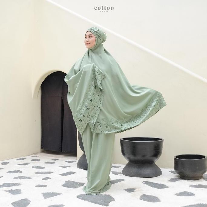 Syukron- Cotton Inch - Attaya Mukena Khadijah Muslim Wanita