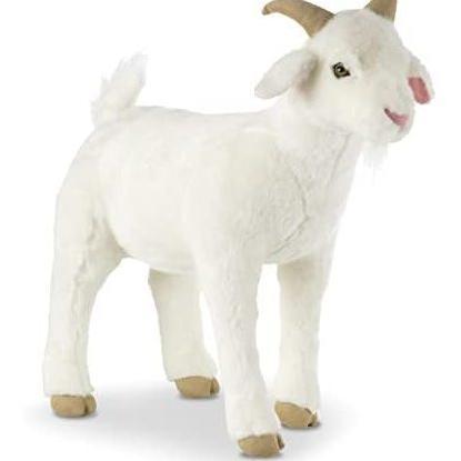 Melissa & Doug Goat Plush Doll - Lifelike 22"