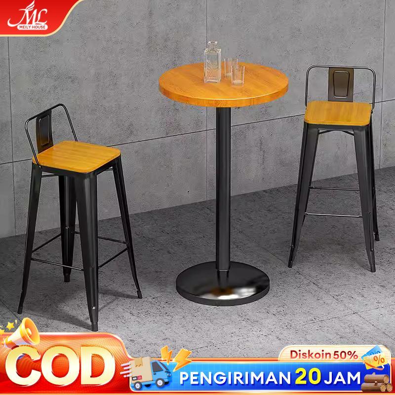 Kursi Bar Besi Minimalis  Kursi Cafe Besi Kursi Persegi Tinggi Kursi Tolix Kursi Tinggi