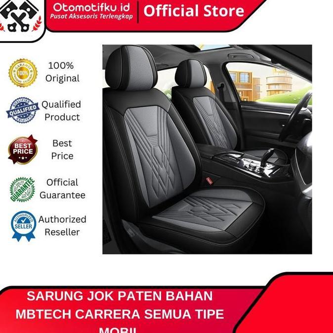 Promo Sarung/Cover Jok Paten Mobil Bahan Mbtech Carrera All Type Mobil Diskon