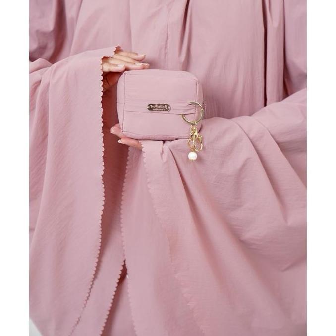 Syukron- Mukena Travel Mini Parasut Korea Crinkle Sierra Series Airflow