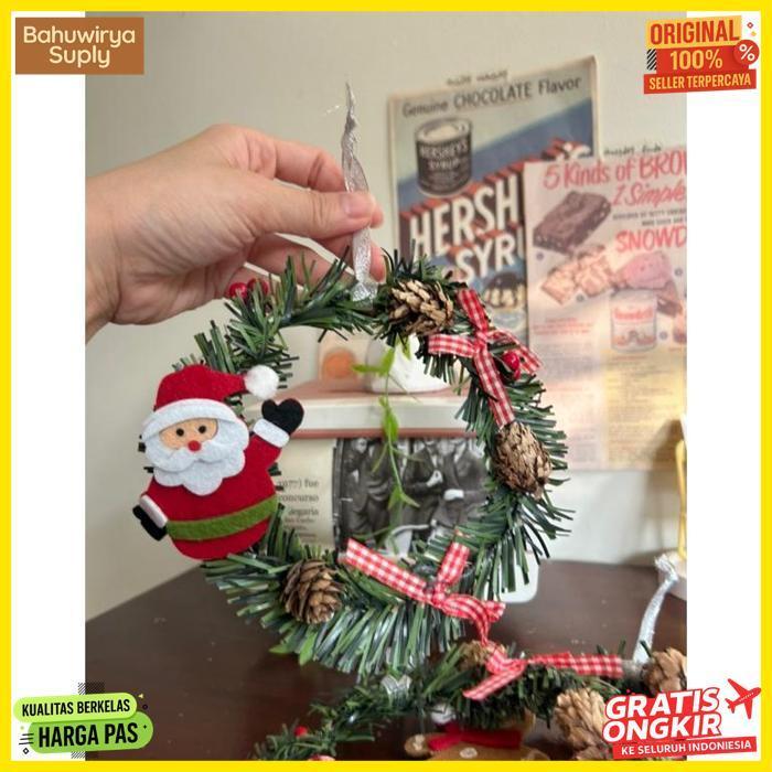 Sale Krans Natal Led/Hiasan Natal/ Gantungan Hiasan Natal/ Gantungan Natal