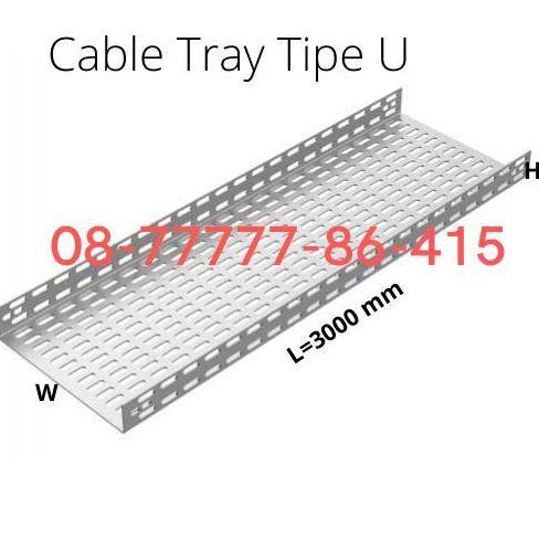 TERBARU - Kabel Tray U 300x100x3000mm