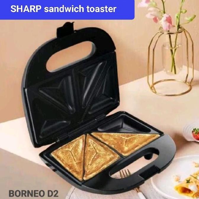 BEBAS ONGKIR - Panggangan Roti / Sandwich Toaster Sharp