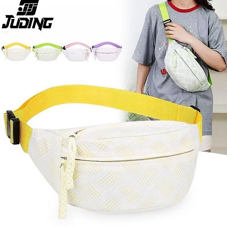 Sale Juding Tas Pinggang Olahraga Lucu Tas Selempang Wanita Korea Kekinian Puffy Aesthetic Chic