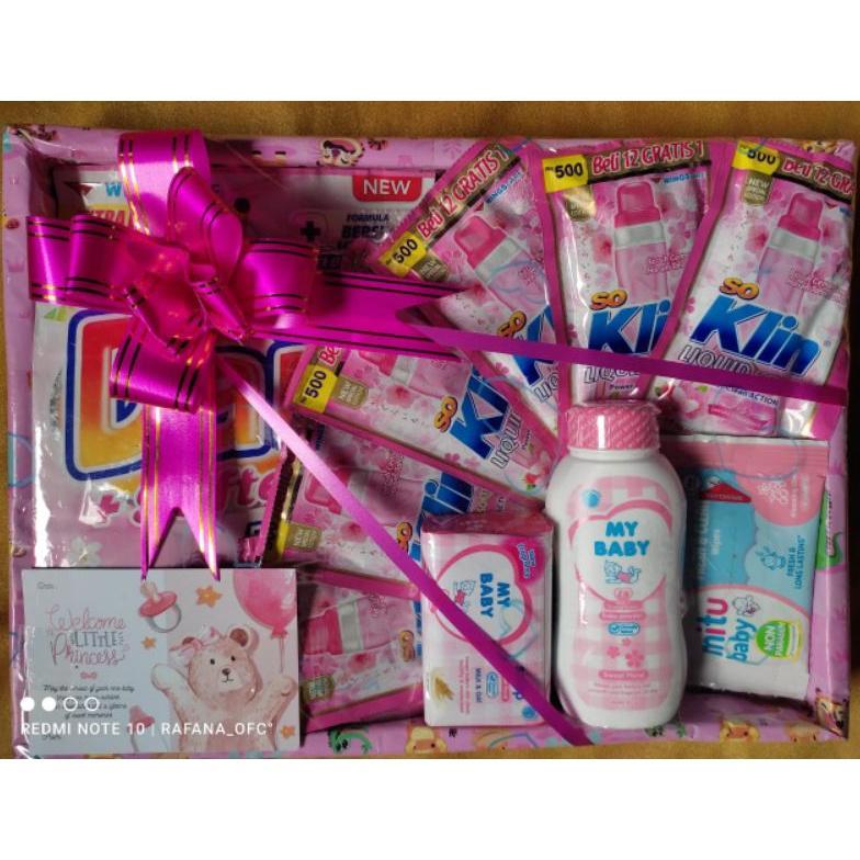 Awet Parsel Bayi Tanpa Baju Paket Parsel Bayi Sabun Hampers Baby 026S