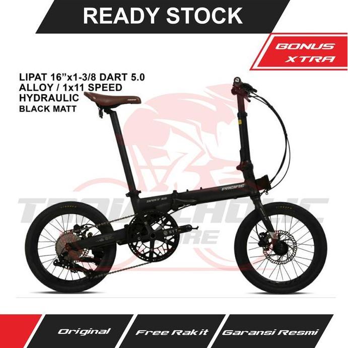 Terlaris Sepeda Lipat Pacific Dart 5.0 16"