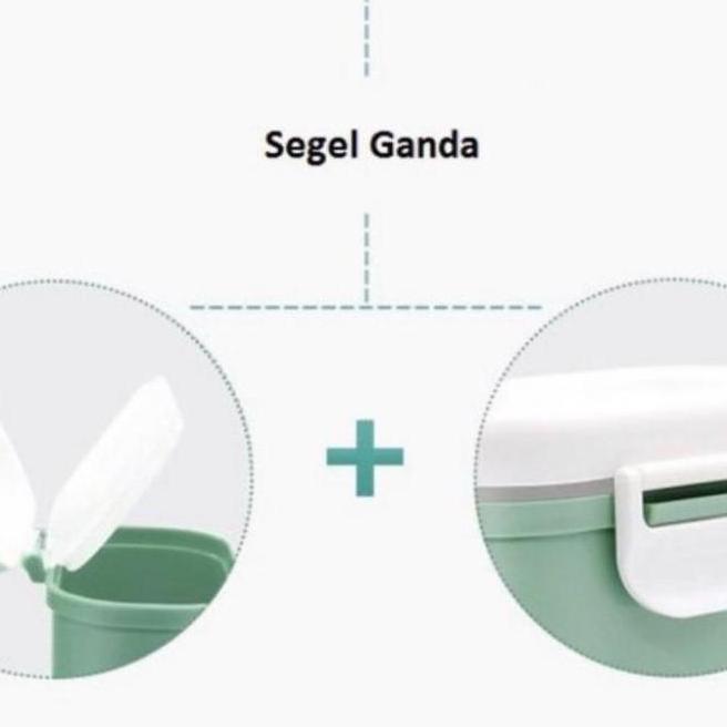 Murah Promo Tempat Susu Dino 800Ml Setara 400Gr /L Wadah Penyimpanan Susu Bayi Bubuk Powder Pink Cod