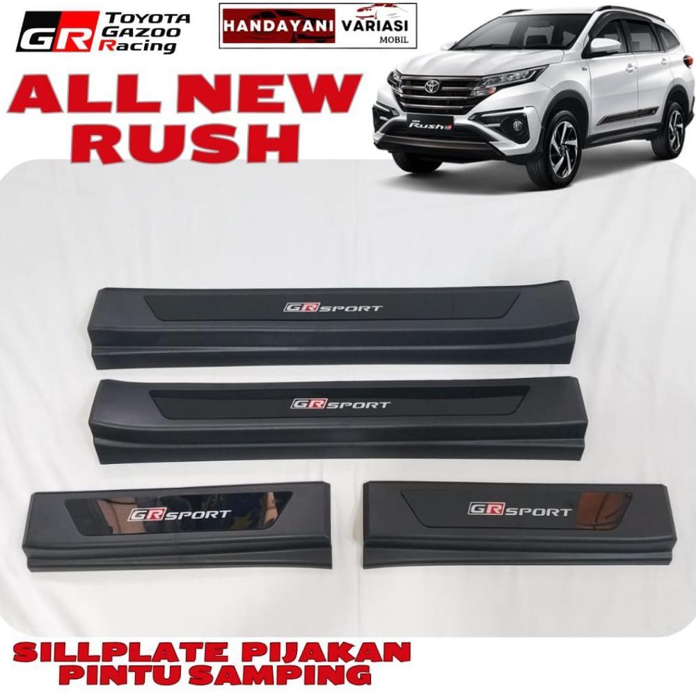 Sillplate Injakan Samping Mobil Toyota All New Rush 2018 2023 Injakan Samping Gr Sport