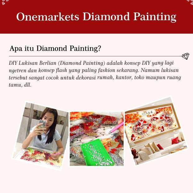 DIY Diamond Painting Full Kabah Mekah Tempat Ibadah 80x50cm D818