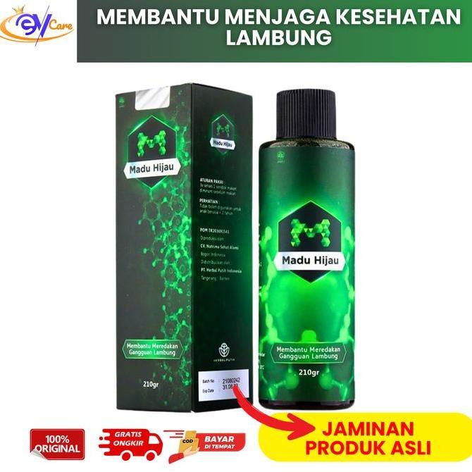 Madu Hijau Asli 100% Original 210 gram Honey Herbal