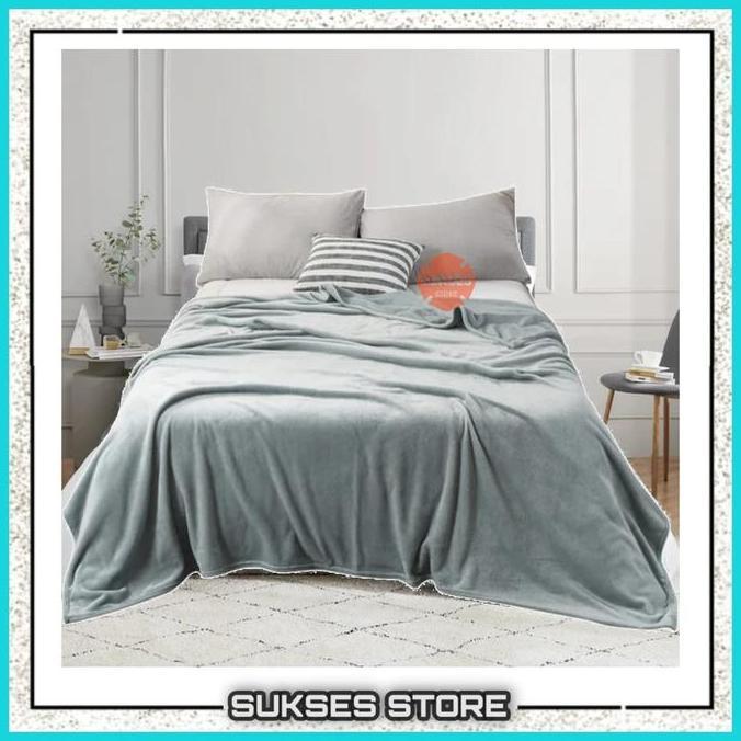 Selimut Bulu / Selimut Polos / Selimut Bulu Dewasa