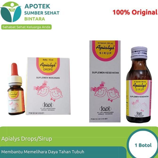 Grl- Apialys Drop/Apialys Sirup - Vitamin Anak