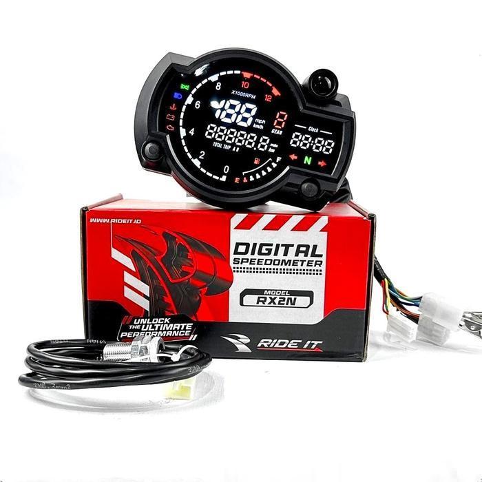 Speedometer Koso Rx2N Digital Cb Spido Spedometer Spidometer Koso Rx2 N Original Dan Terpercaya