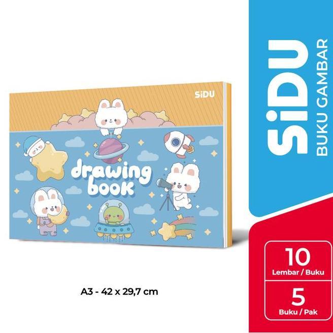 Sidu Buku Gambar A3 5 Buku