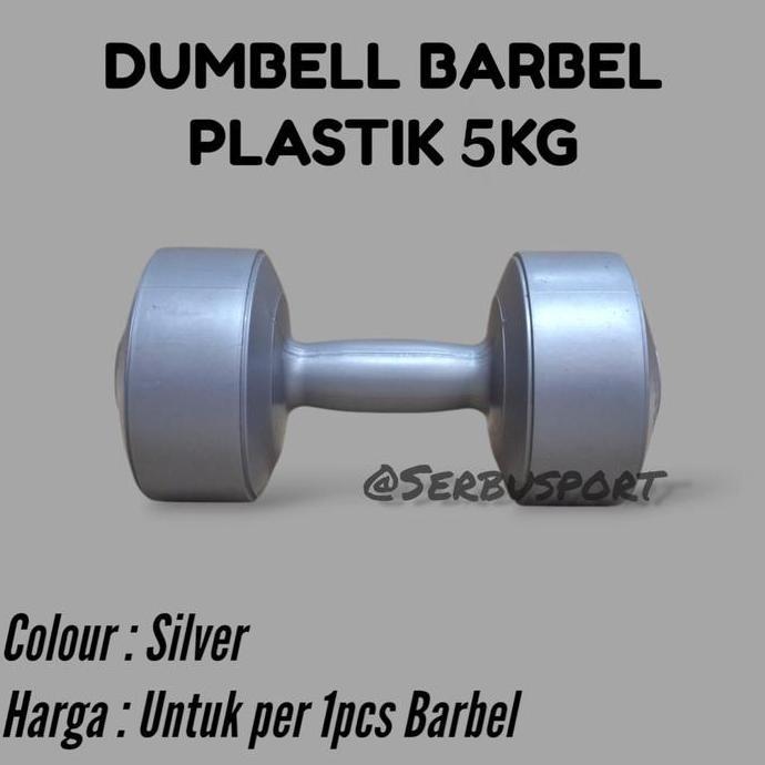 DUMBEL/BARBEL/DUMBEL ALAT ANGKAT BERAT 5KG