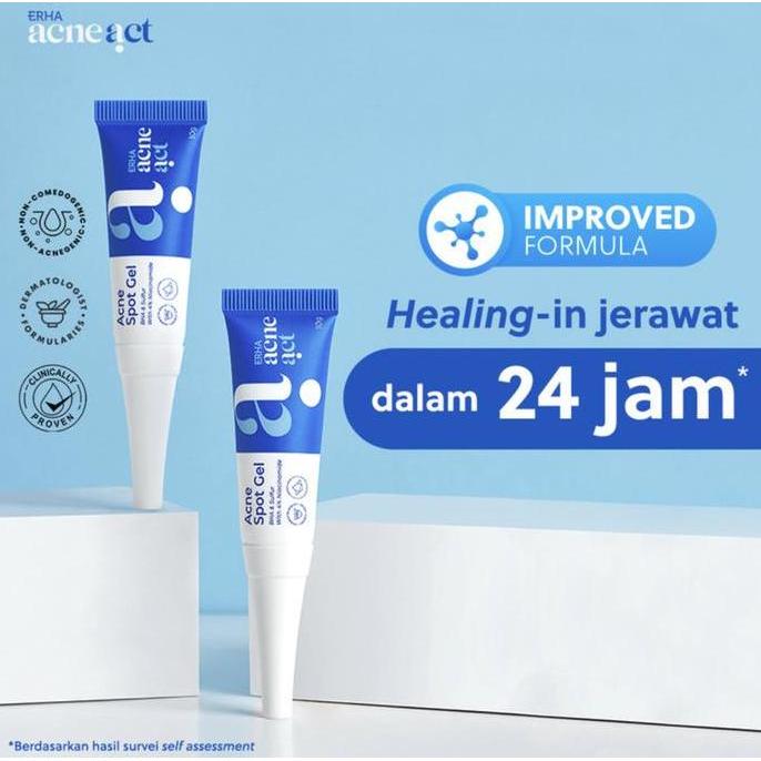 erha acne spot gel jerawat