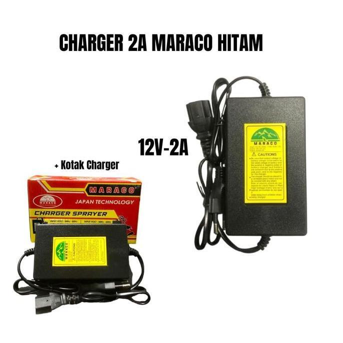 Mellow- Adaptor Charger Aki Sprayer Elektrik Hiu Original 12Volt 1.8-2.3A