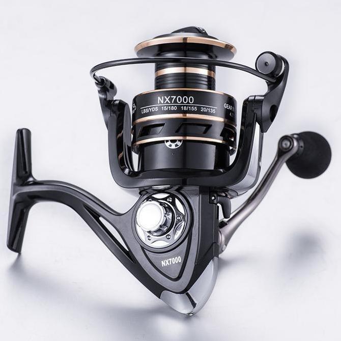 Gold Sharking NX2000 // NX6000 Series Metal Reel Pancing Fishing Reel