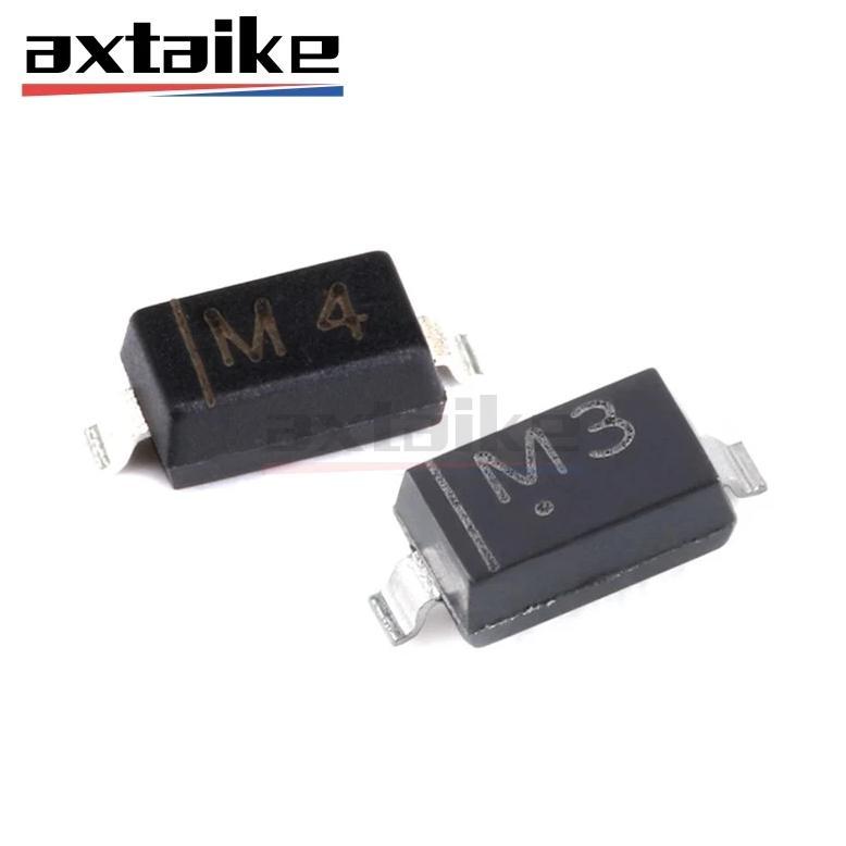 100PCS MMSZ5256B M1 30V MMSZ5257B M2 33V MMSZ5258B M3 36V MMSZ5259B M4 39V T1G 350mW SOD-123 SMD Zen