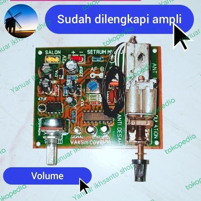 KIT RADIO TUNER FM AMPLIFIER ORIGINAL DAN TERPERCAYA