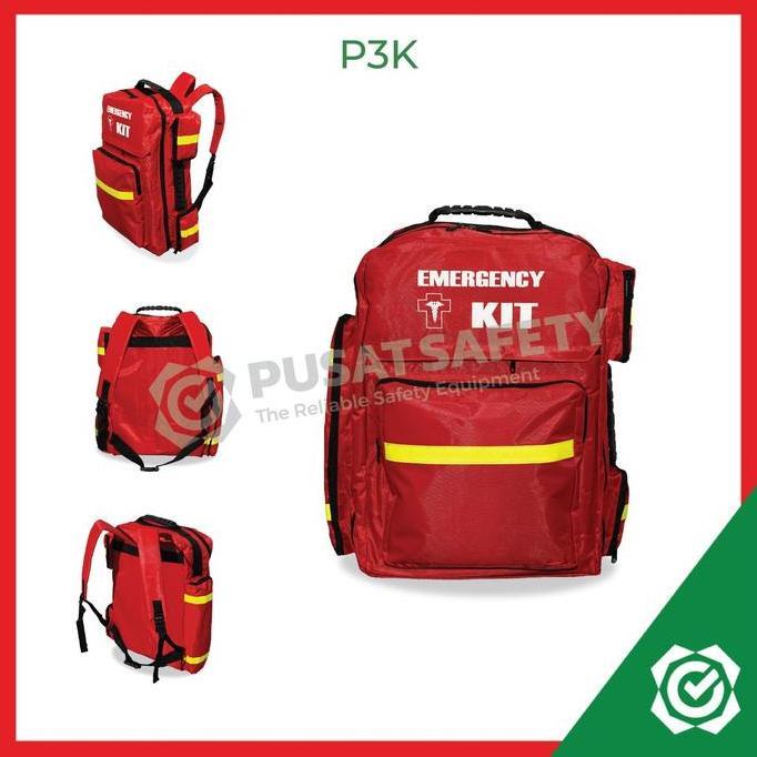 Scrt- Tas Ransel P3K Emergency Kit Obat Anti Air