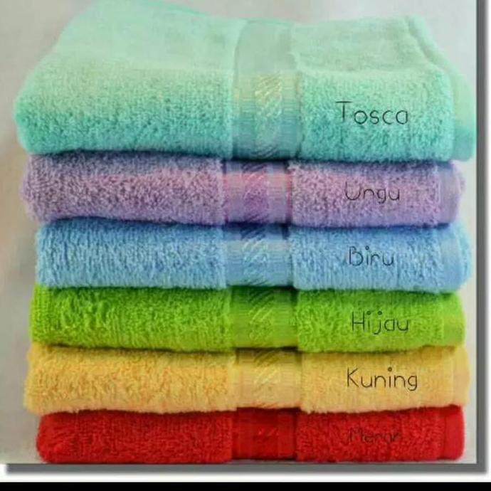 Grosir Handuk Merah Putih Besar 70 x 140 Terry Palmer - Handuk Dewasa