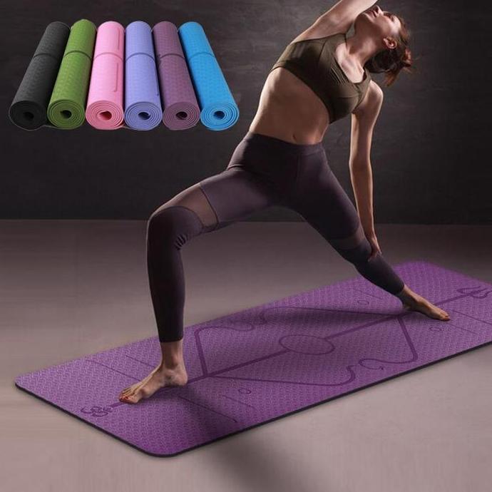 Matras Yoga Mat Karpet Yoga Anti Slip